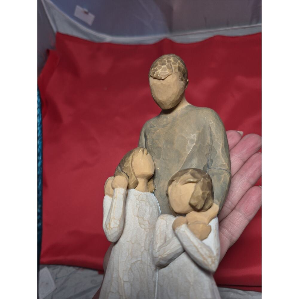 💥 Willow Tree “My Girls” Figurine By Susan Lordi-2009 DEMDACO- Father A5 - Picture 5 of 5